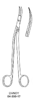 Dandy Vascular Scissor